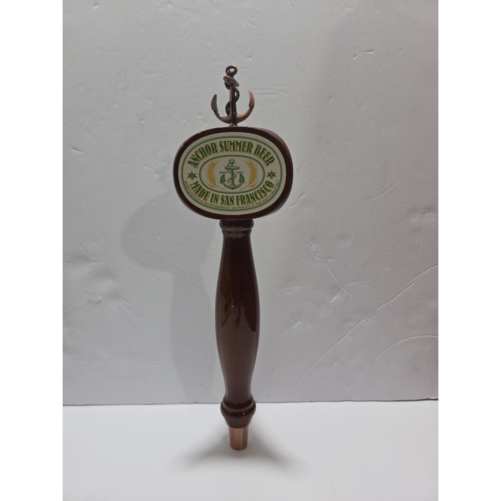 Vintage Anchor Summer Beer Tap Handle Made in San Francisco